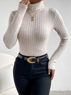 The Élodie Ribbed Turtleneck